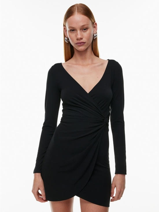 aritzia black lively mini dress size XS - Picture 2 of 8